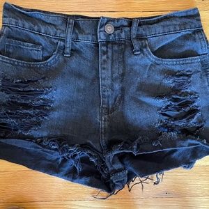 Hollister Distressed Jean Shorts